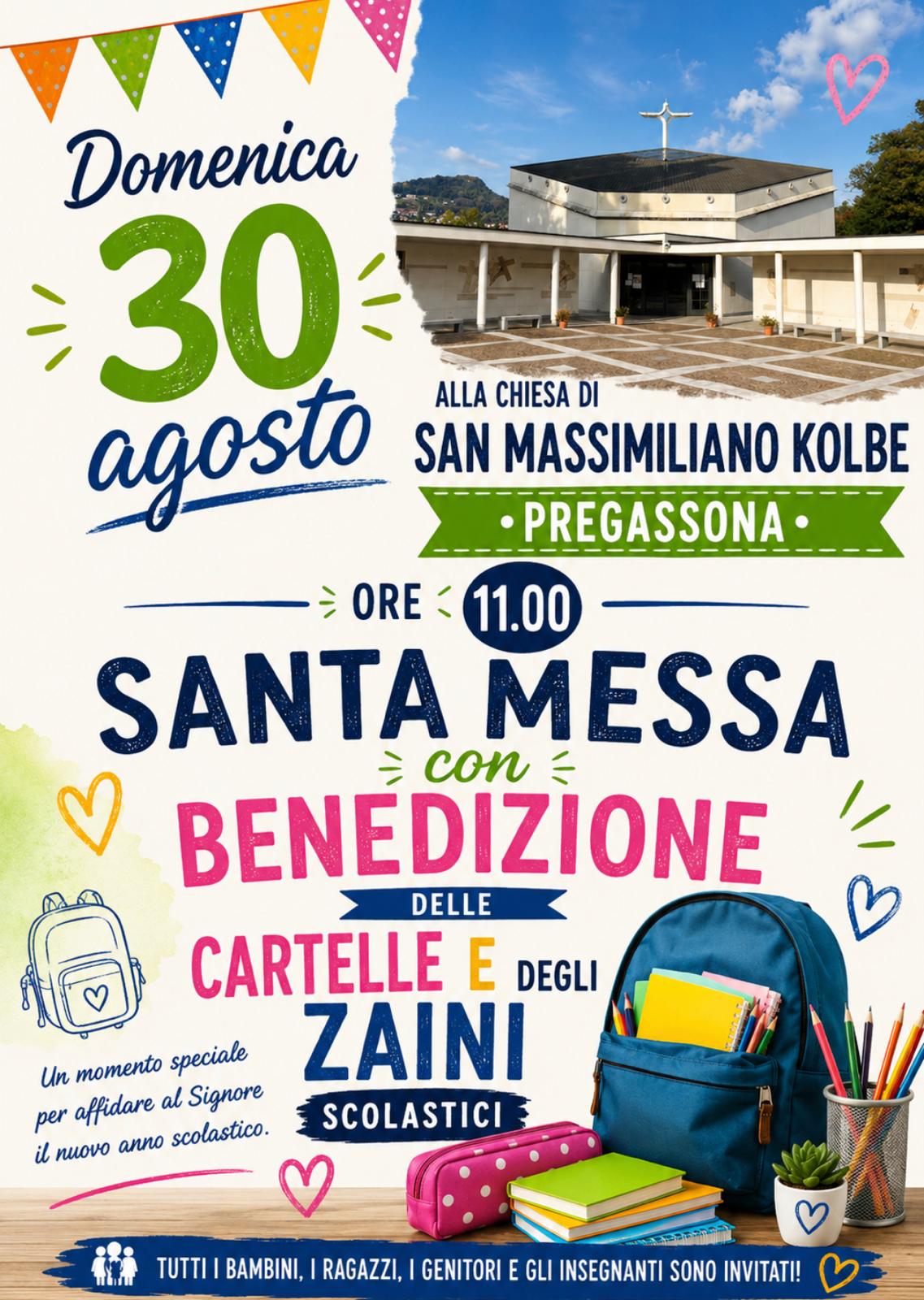Locandina - zaini scol